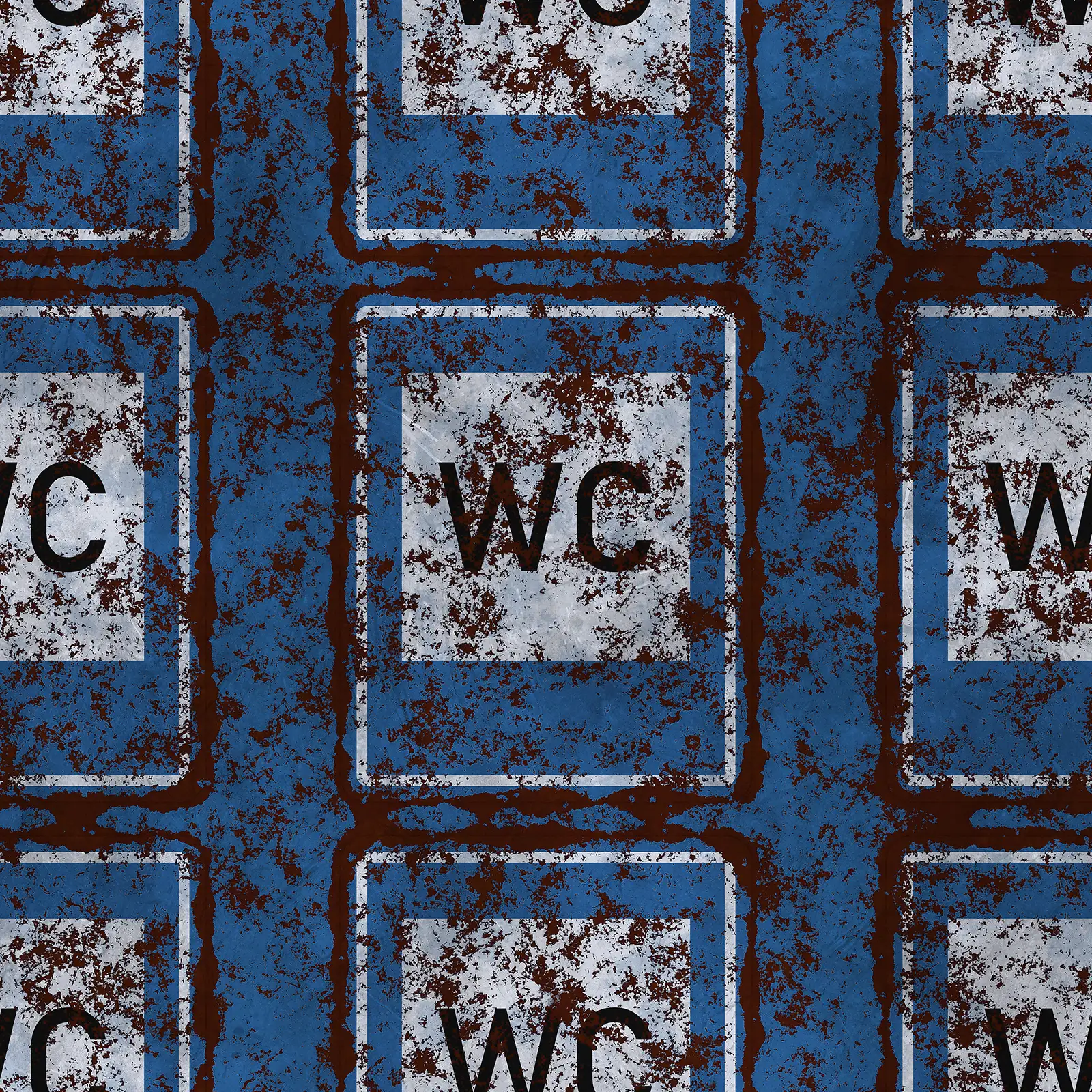 Damaged Toilet Info Sign 7691 - Image 4