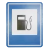 Gas Station Info Sign 7692 - Image 2