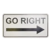 Go Right Sign 7640 - Image 2