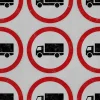 No Trucks Sign 7672 - Image 4