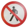 No Walking Sign 7680 - Image 2
