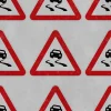 Slippery Road Sign 7702 - Image 4