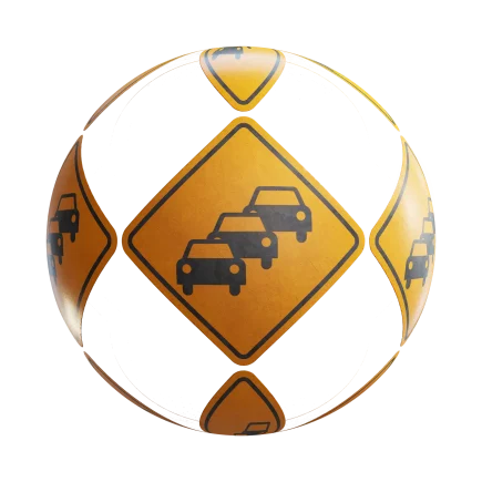 Traffic Jam Sign 7700