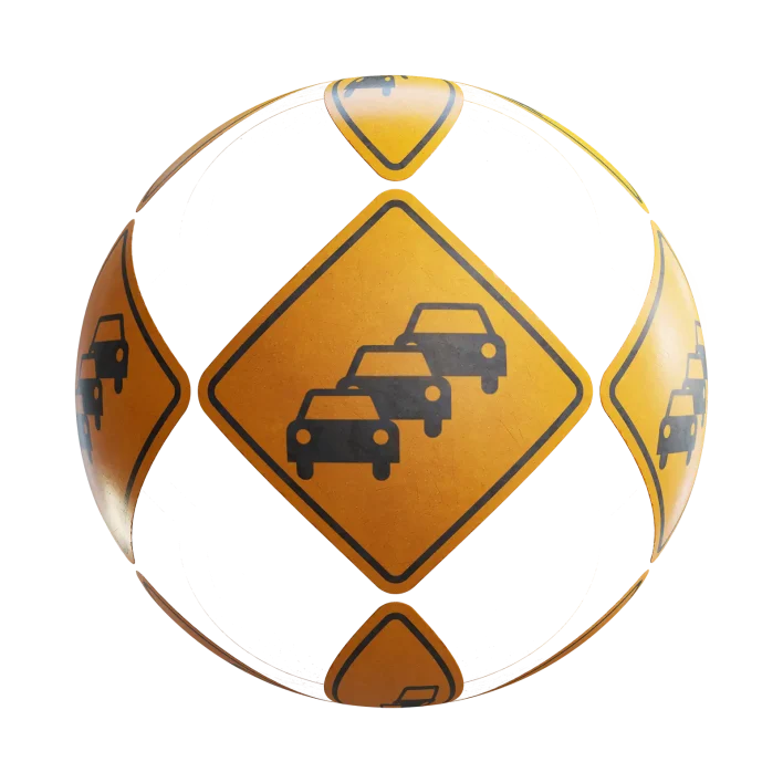 Traffic Jam Sign 7700