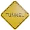 Tunnel Sign 7662 - Image 2