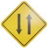 Two Way Sign 7696 - Image 2