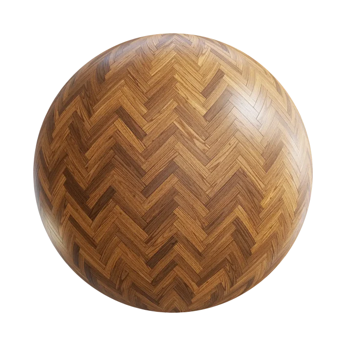 American Walnut Herringbone Floor 7803