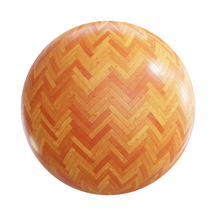 Cherry Herringbone Floor 7823
