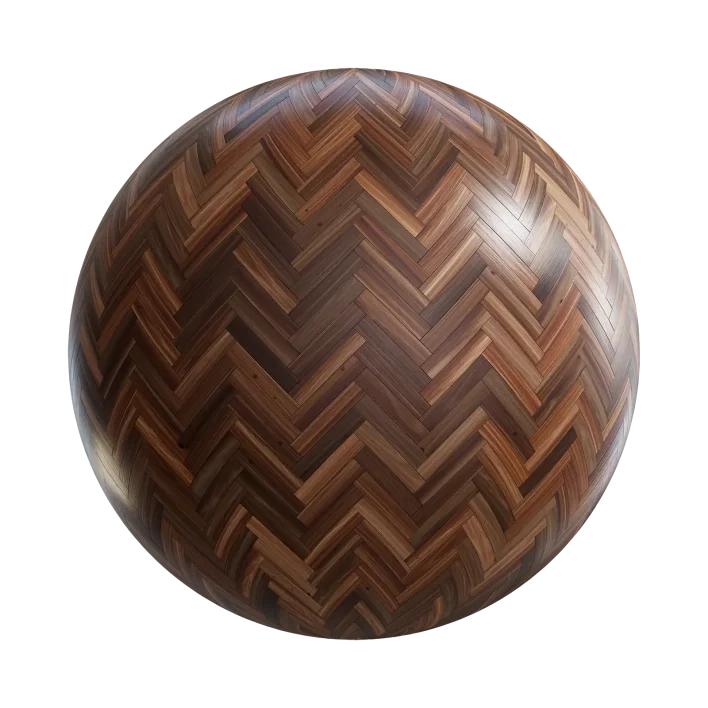 Dark Aspen Herringbone Floor 7826