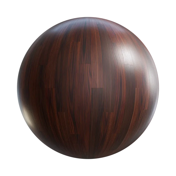 Dark Teak Straight Floor 7787