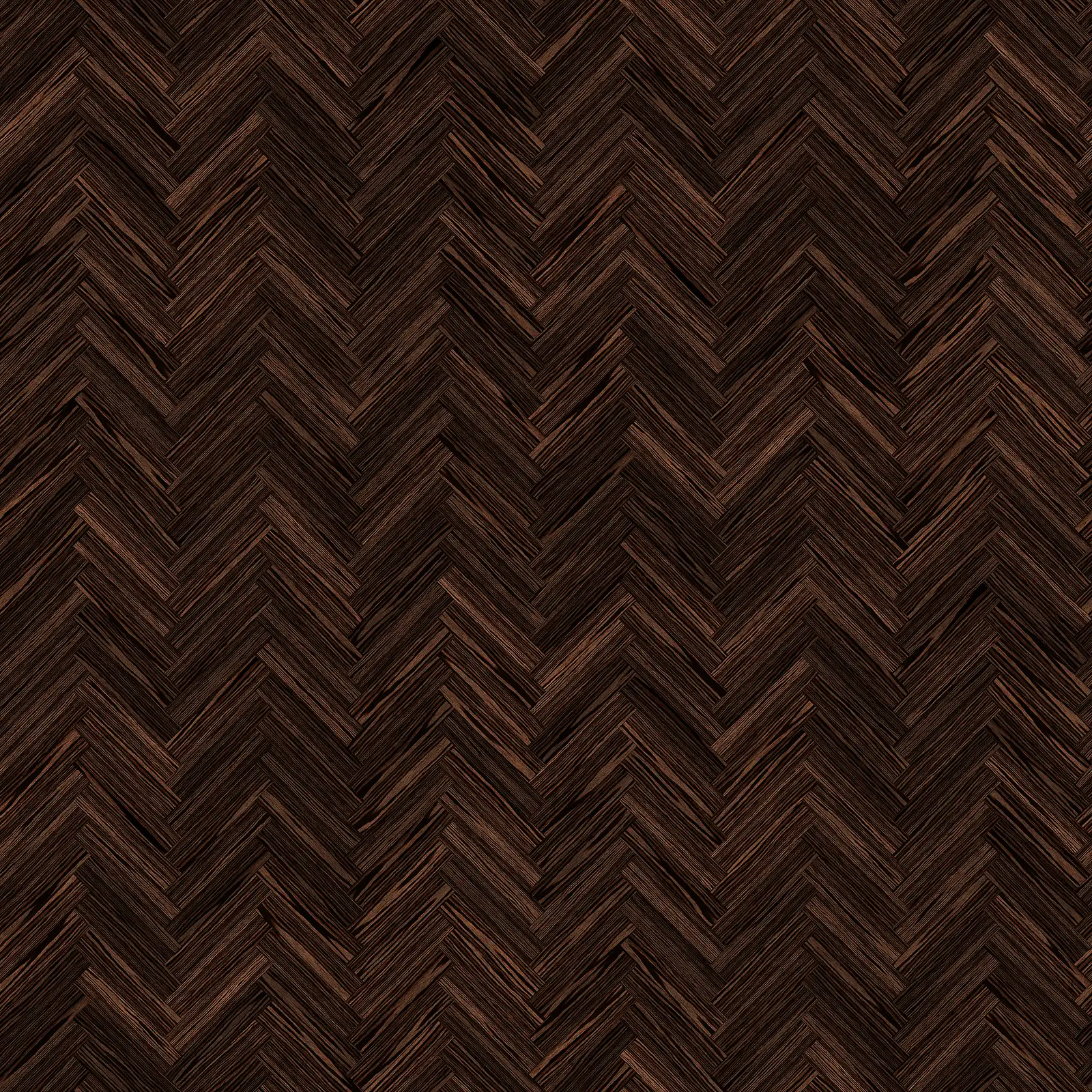 Dark Zebrano Herringbone Floor 7801 - Image 4