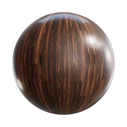 Dark Zebrano Straight Floor 7792