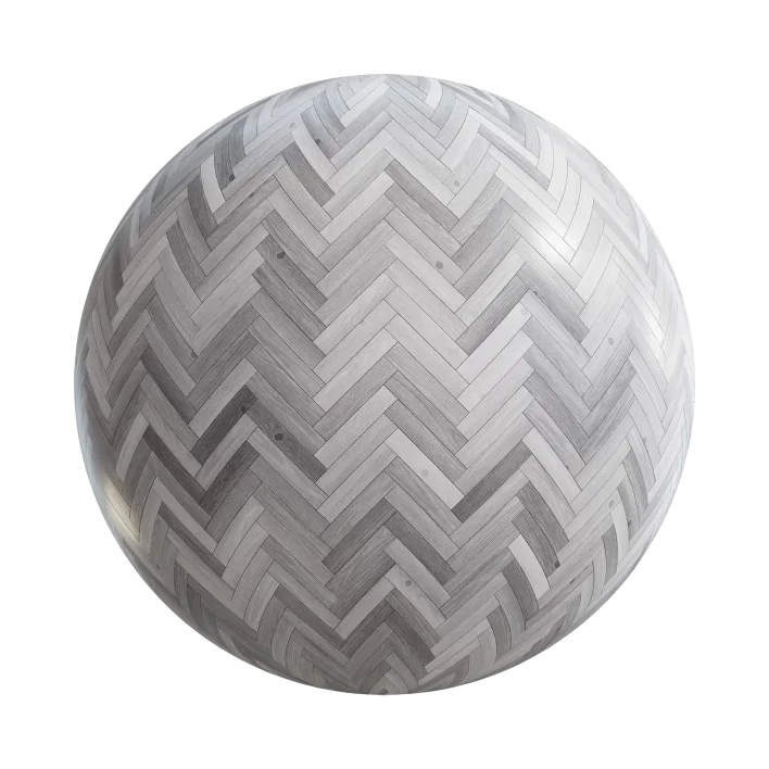 Grey Pine Herringbone Floor 7814