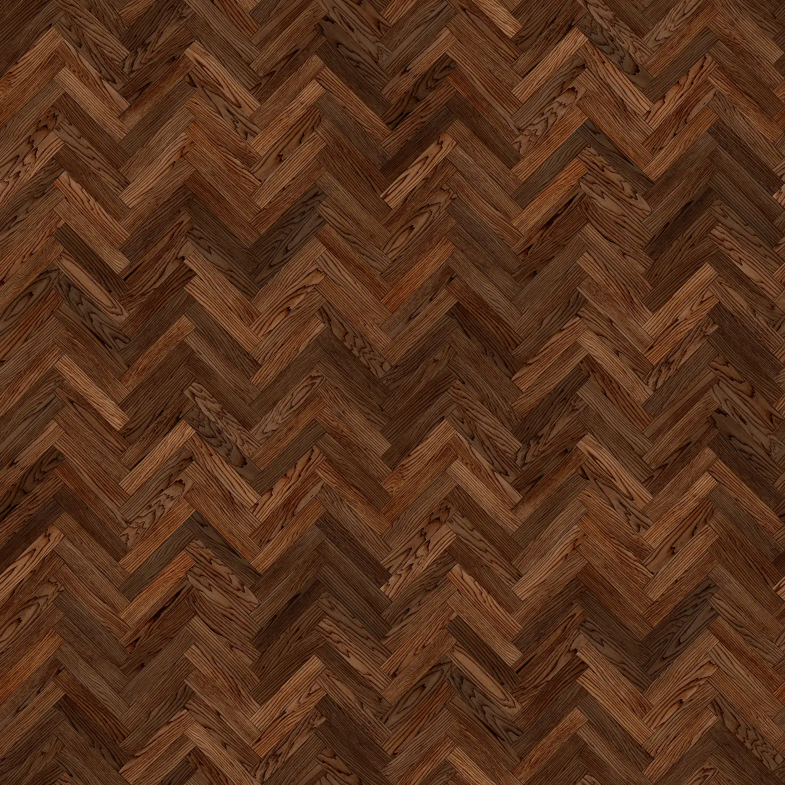Rustic Brown Maple Herringbone Floor 7812 - Image 4