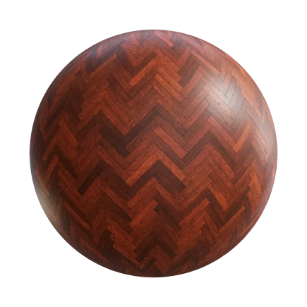 Rustic Cherry Herringbone Floor 7811
