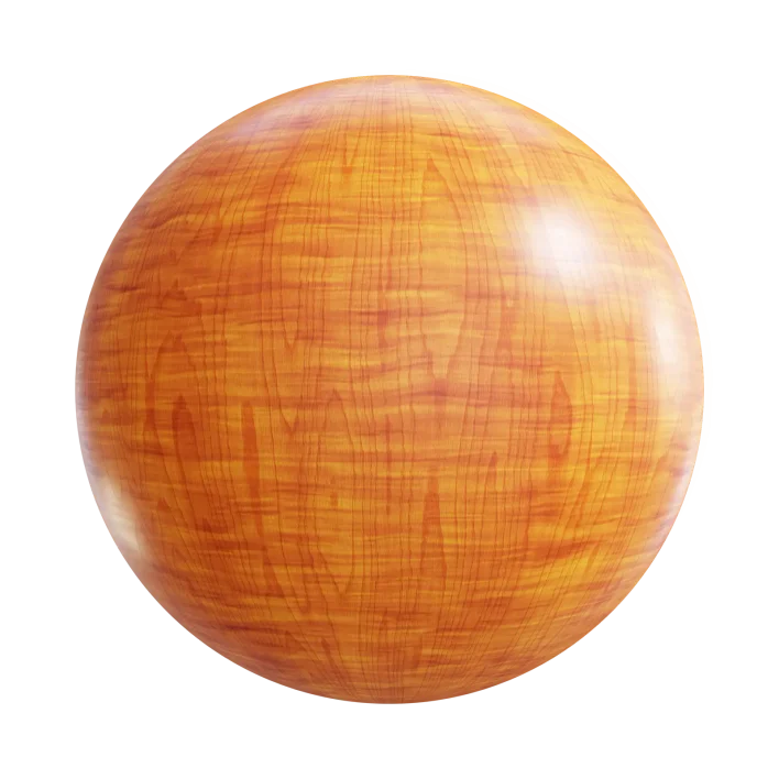 Tiger Maple Wood 7752