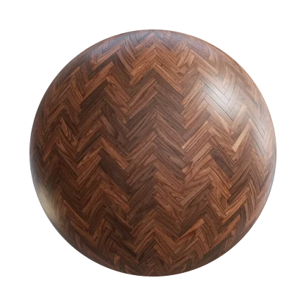 Walnut Herringbone Floor 7805