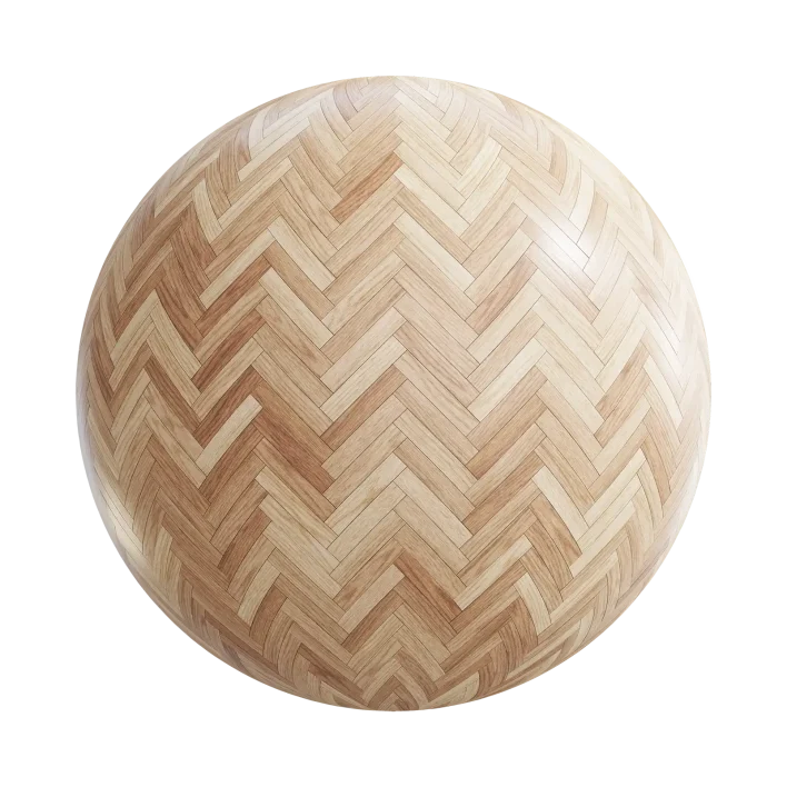 White Oak Herringbone Floor 7802