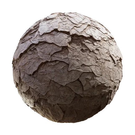 Dusty Layered Rock PBR Texture