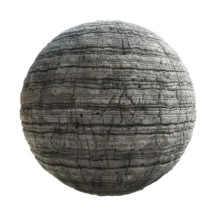 Grey Cliff Rock PBR Texture