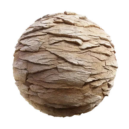 Layered Beige Rock PBR