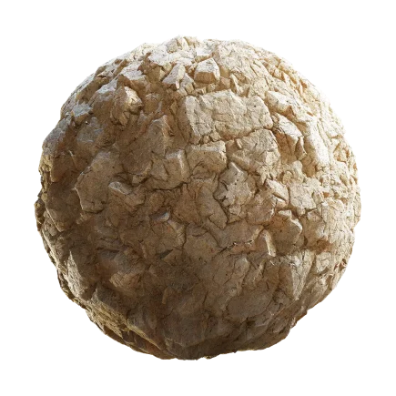 Sandy Grey Rock PBR Texture
