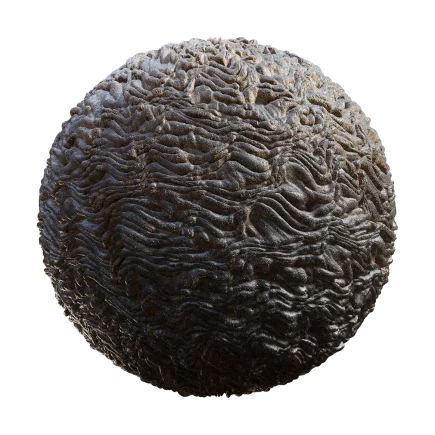 Sandy Molten Rock PBR