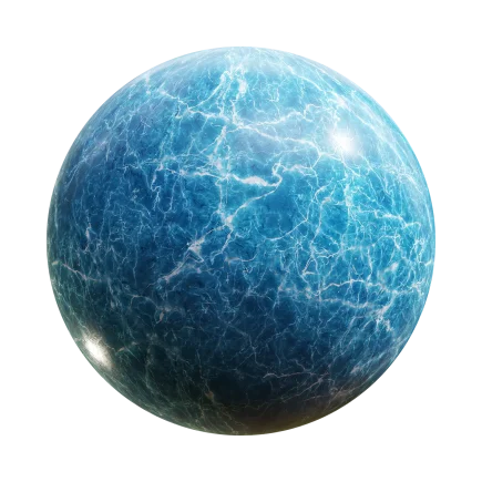 Aqua Blue Marble
