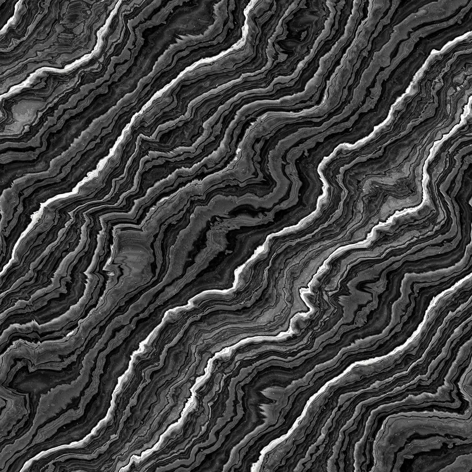 Striped Black White Marble 7969 - Image 4