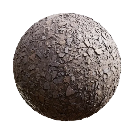 Rock Fragments Ground 8083