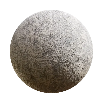 Damaged Concrete Plaster - concrete, plaster, damaged, cracked - PBR texture