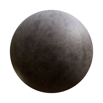 Dusty Cracked Dark Concrete - concrete, dusty, cracked, dark - PBR texture