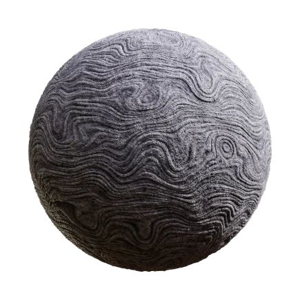 Wavy Concrete - concrete, wavy, grey, textured - PBR texture