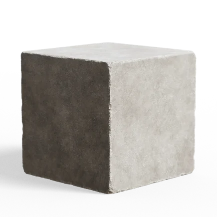 Concrete Pedestal - concrete, cube, block, grey - PBR texture