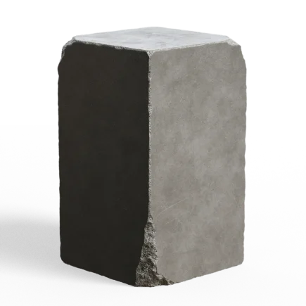 Concrete Pedestal - concrete, pedestal, grey, block - PBR texture