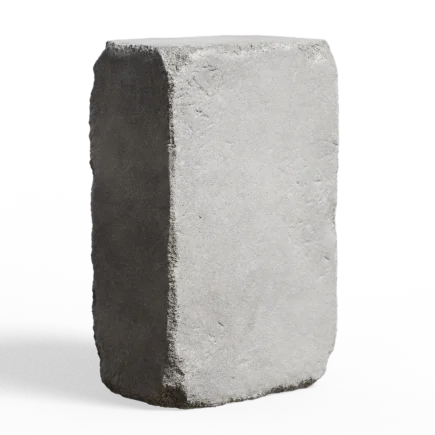 Concrete Pedestal - concrete, pedestal, grey, white - PBR texture