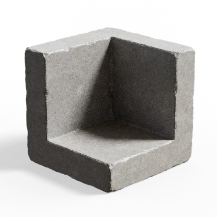 Concrete Pedestal - concrete, pedestal, grey, cubic - PBR texture
