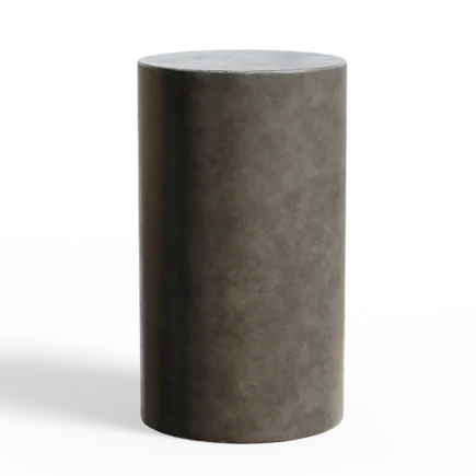 Concrete Pedestal - concrete, pedestal, cylinder, grey - PBR texture