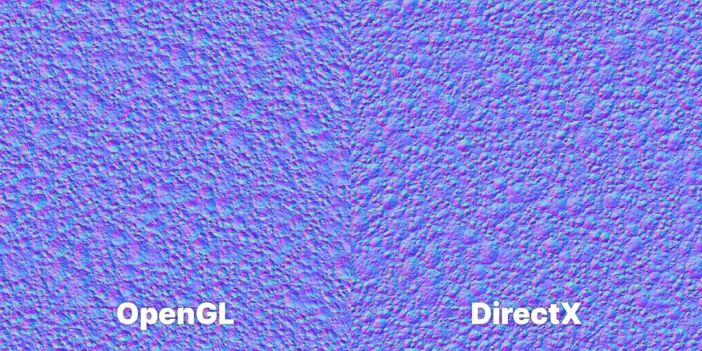 Normal Map OpenGL and DirectX differences