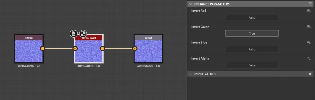 Substance 3D Designer Normal Map Conversion