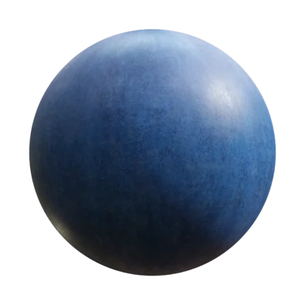 Blue Plaster Wall - blue, plaster, wall, texture - PBR texture