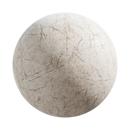 Cracked Beige Plaster - plaster, cracked, beige, texture - PBR texture