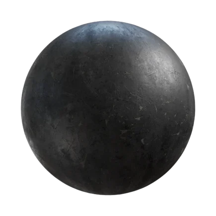 Old Black Plaster Wall - plaster, wall, black, cracked - PBR texture