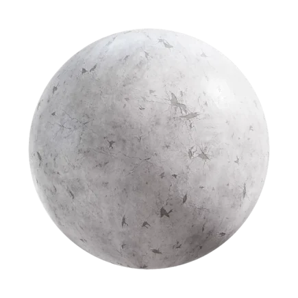 Old White Plaster Wall - plaster, wall, white, grey - PBR texture