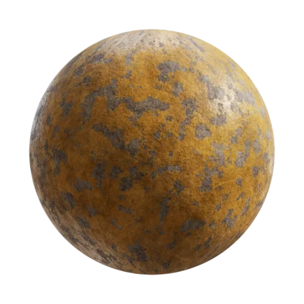 Orange Peeling Wall Paint - orange, peeling, paint, wall - PBR texture