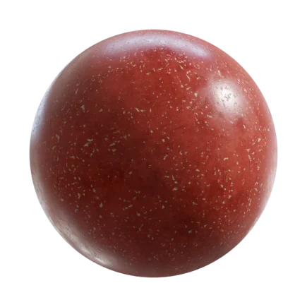 Red Painted Wall - red, painted, wall, texture - PBR texture